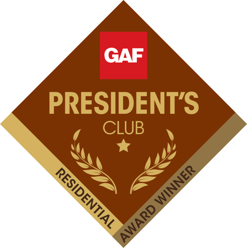 GAF President's Club Certification