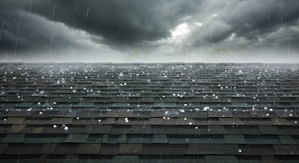 Telltale Signs You Need Hail Damage Roof Replacement