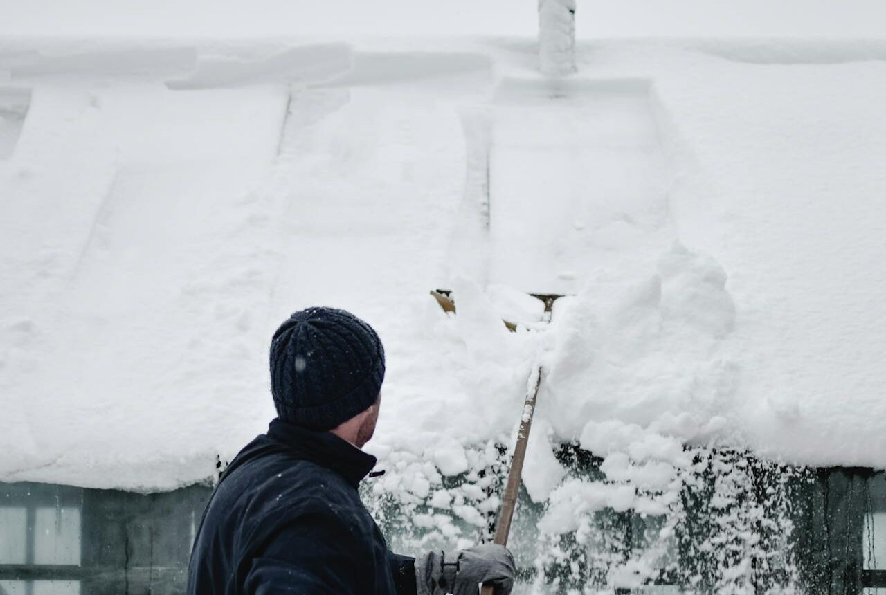 Gutters Are Clean and Drainage Is Working