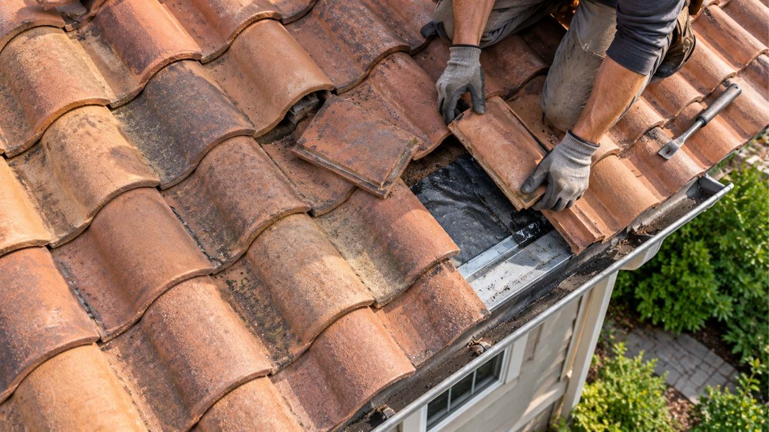 localized roof leak repair
