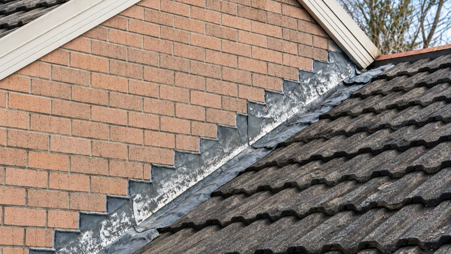 stepped lead roof flashing
